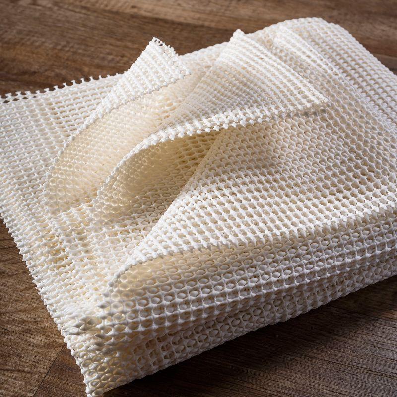 JONATHAN Y Ultra Stop Cream 12 ft. x 18 ft. Rug Pad