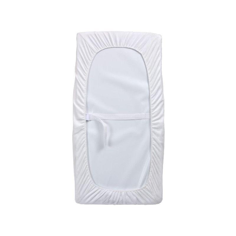 AFG Baby Furniture Contoured Changing Pad with Fabric Cover