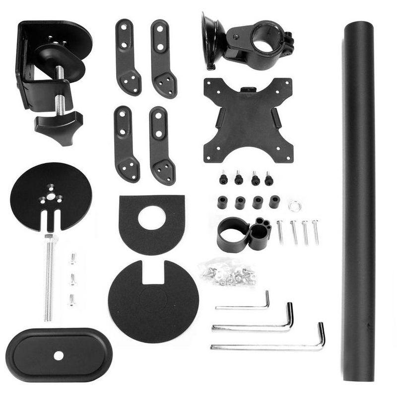 Mount-it Mount-It Monitor Mount & TV Desk Mount | Heavy-Duty Height & Tilt Adjustable Monitor Stand | Black