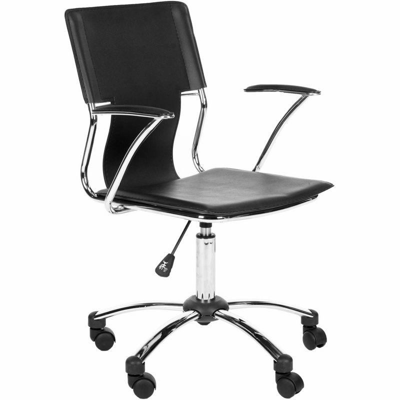 Kyler Desk Chair - Black - Safavieh