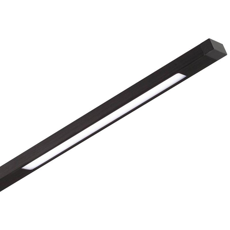 Barrett 53" Anodized Black Adjustable LED Floor Lamp