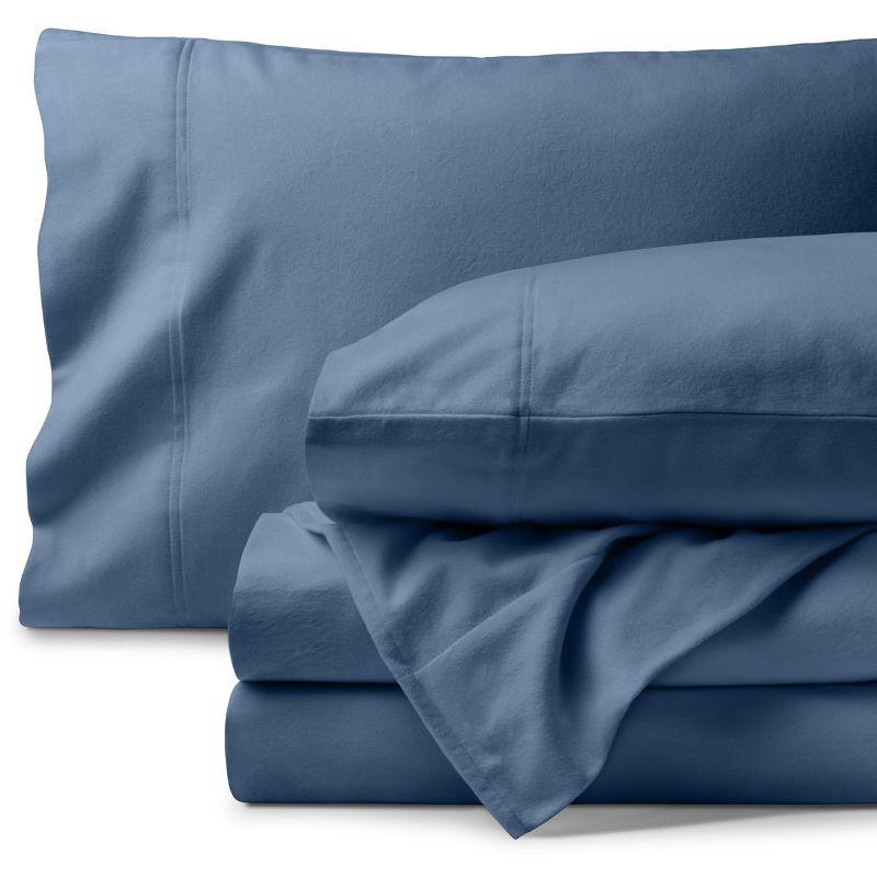 Bare Home Organic 100% Cotton Flannel Sheet Set