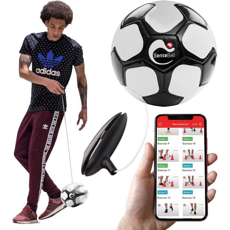 Size 3 Black TPU Soccer Trainer Ball