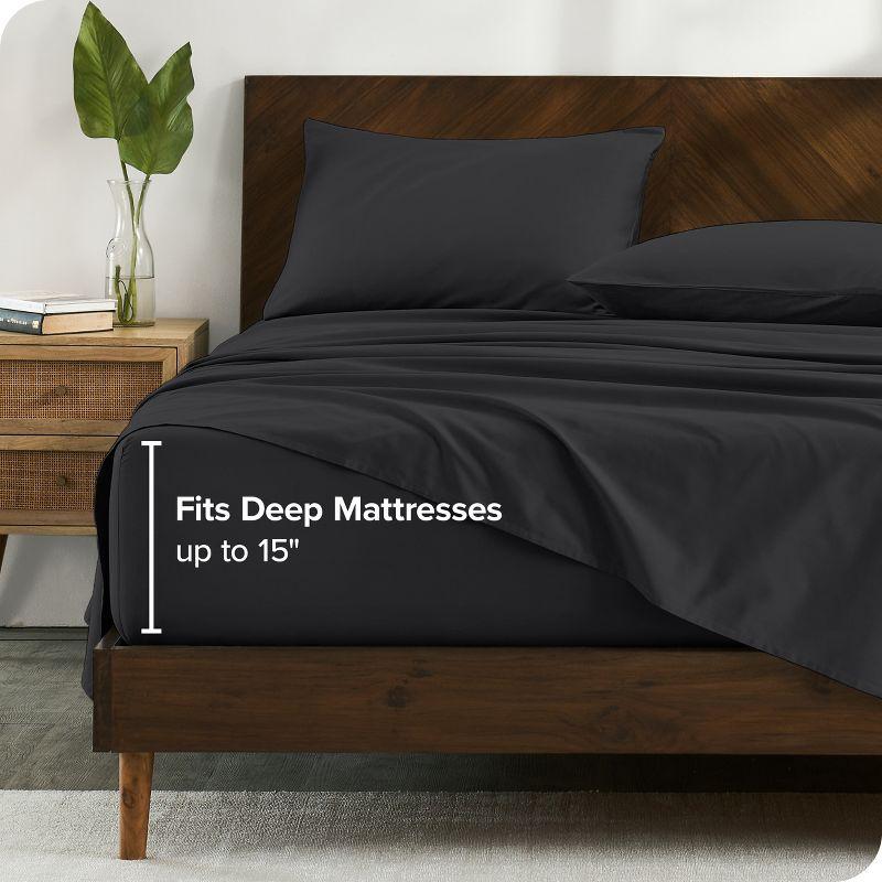 Bare Home 400 Thread Count Sateen Sheet Set