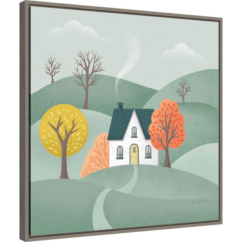 Amanti Art Fall Sweater Weather VI by Gia Graham Framed Canvas Wall Art