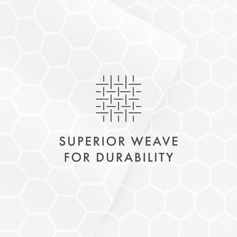 Geometric Patterns 4PC Sheet Set - Extra Soft - Becky Cameron, Honeycomb Gray, Twin