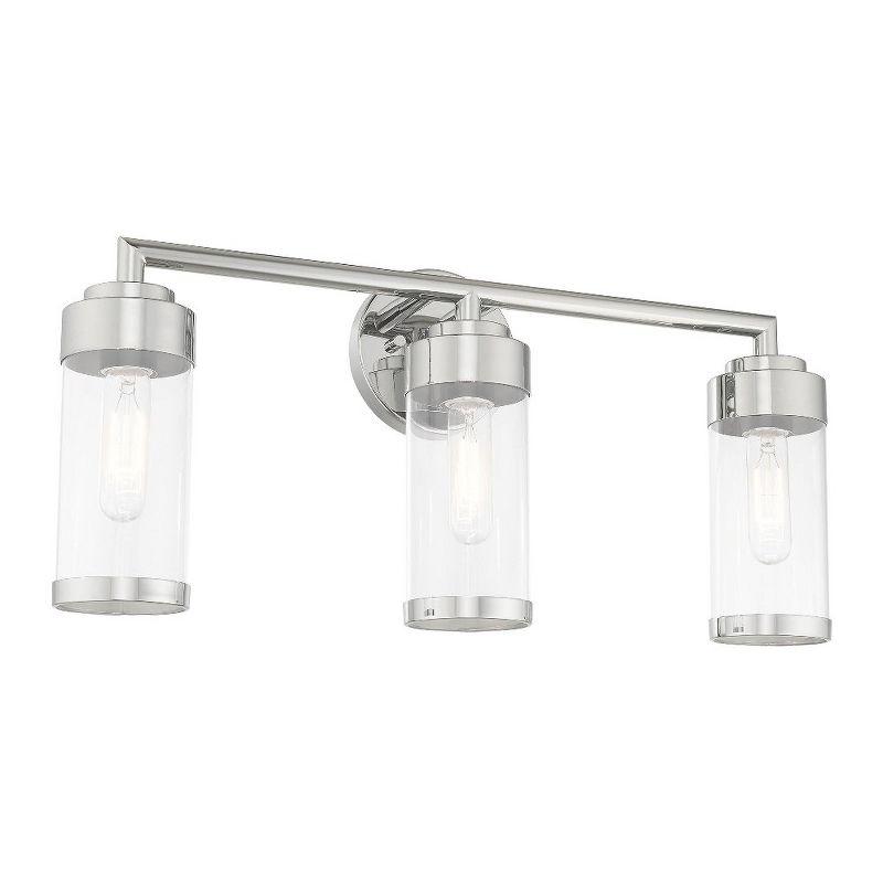 Livex Lighting Hillcrest 3 - Light Vanity in  Polished Chrome