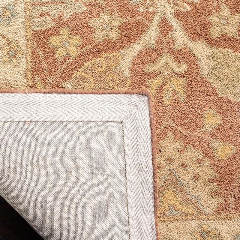 Antiquity AT315 Hand Tufted Accent Rug - Brown/Taupe - 2'x3' - Safavieh.