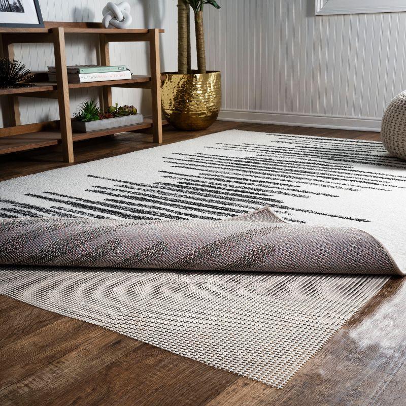 JONATHAN Y Ultra Stop Cream 12 ft. x 18 ft. Rug Pad