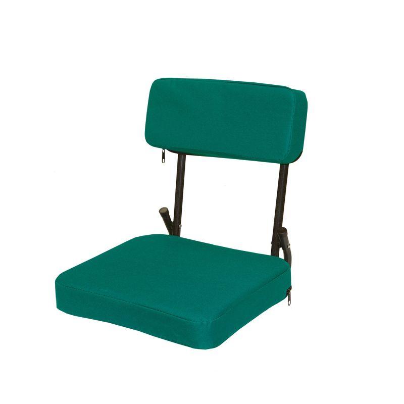 Green Steel Frame Foldable Stadium Seat