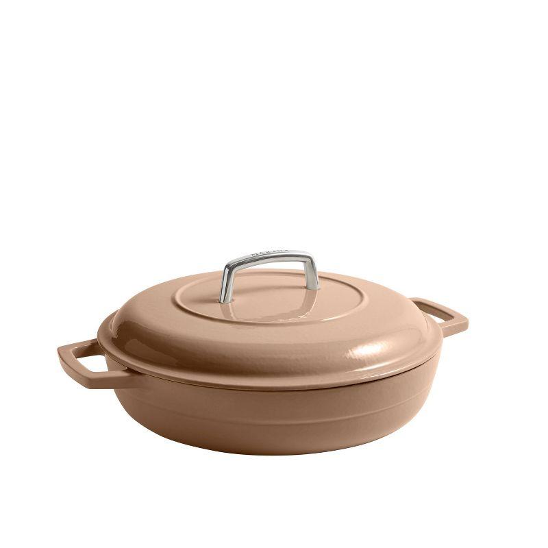 Martha by Martha Stewart 3.5 QT Enameled Cast Iron Braiser w/Lid