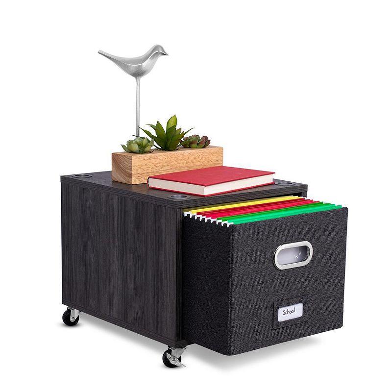 BirdRock Home 14.25'' Wide Mobile File Cabinet