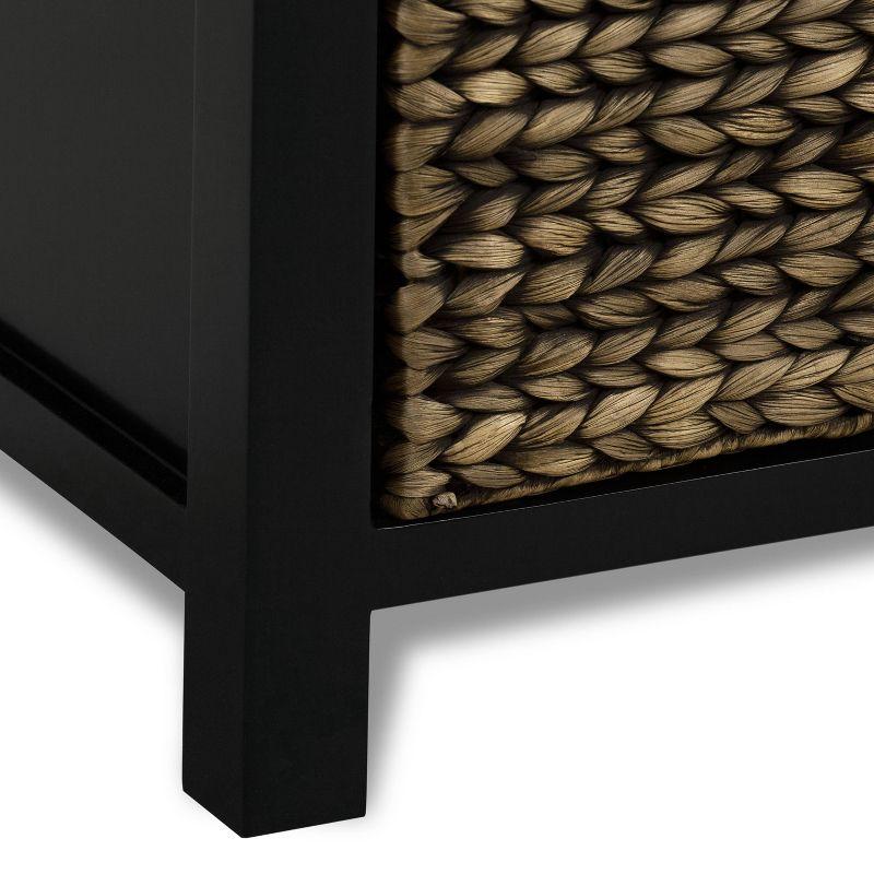 Griffin Upholstered Cubby Storage Bench