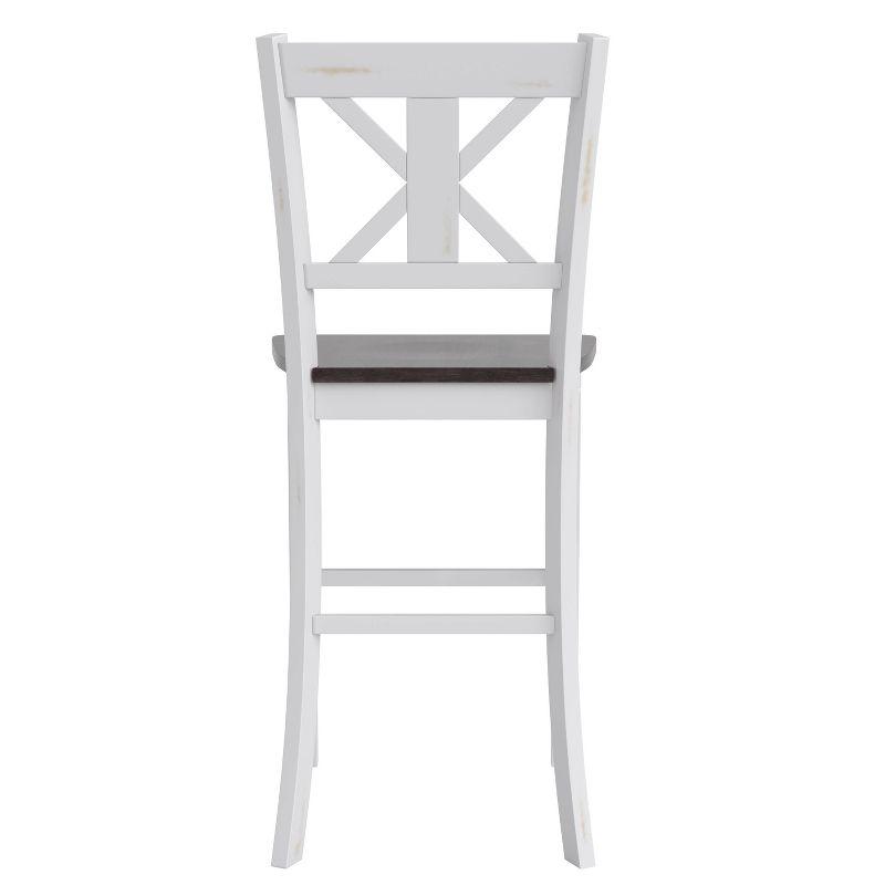 Taylor & Logan Bakersville Solid Wood Counter Stool (Set of 2)