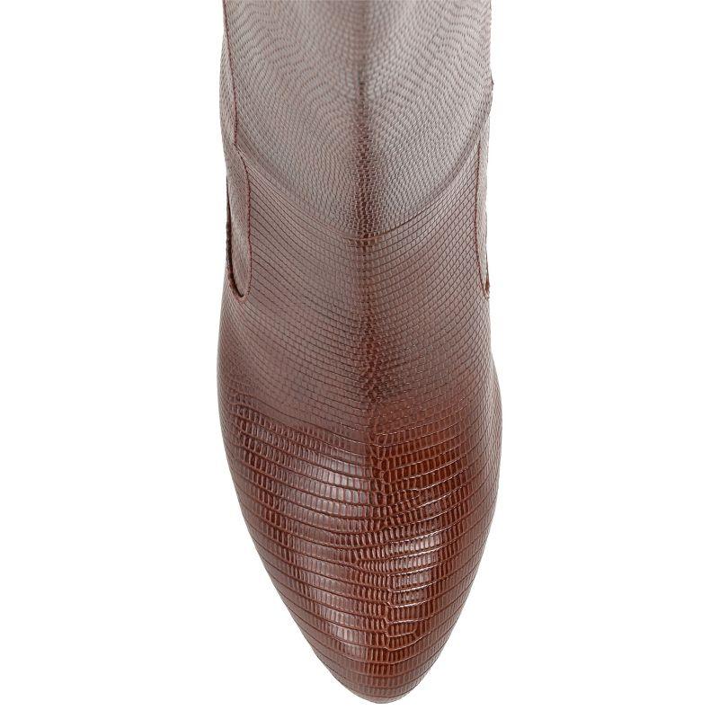 Journee Collection Extra Wide Calf Women's Tavia Boot Brown 10