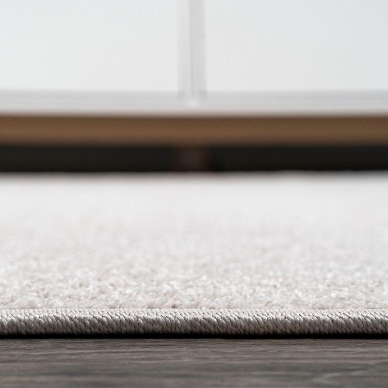 Haze Solid Low-Pile Indoor Area Rug - JONATHAN Y