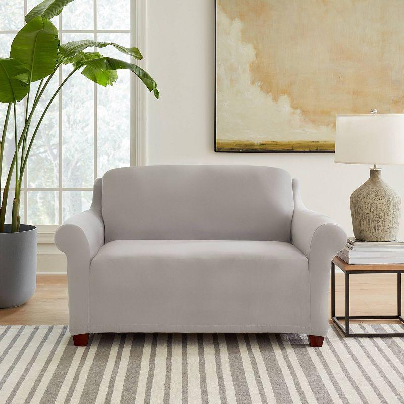 Box Cushion Loveseat Slipcover