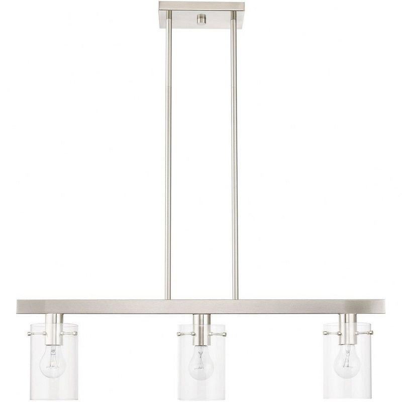 Livex Lighting Munich 3 - Light Chandelier in  Brushed Nickel