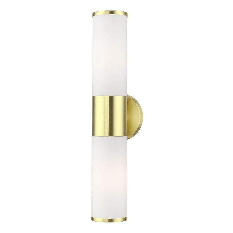 Livex Lighting Lindale 2 - Light Vanity in  Satin Brass