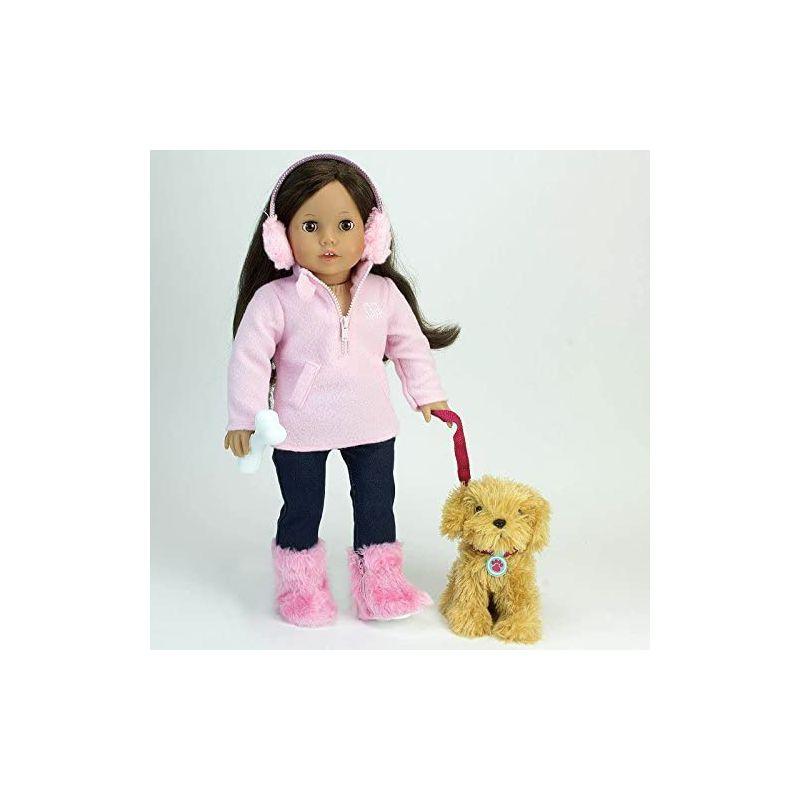 Sophia's Sophia's 18" Doll Plush Puppy Dog & Accessories