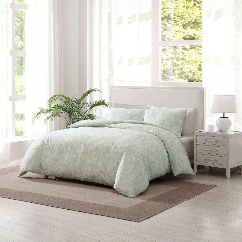 Tommy Bahama Home Art of Palms Cotton Duvet Cover Set