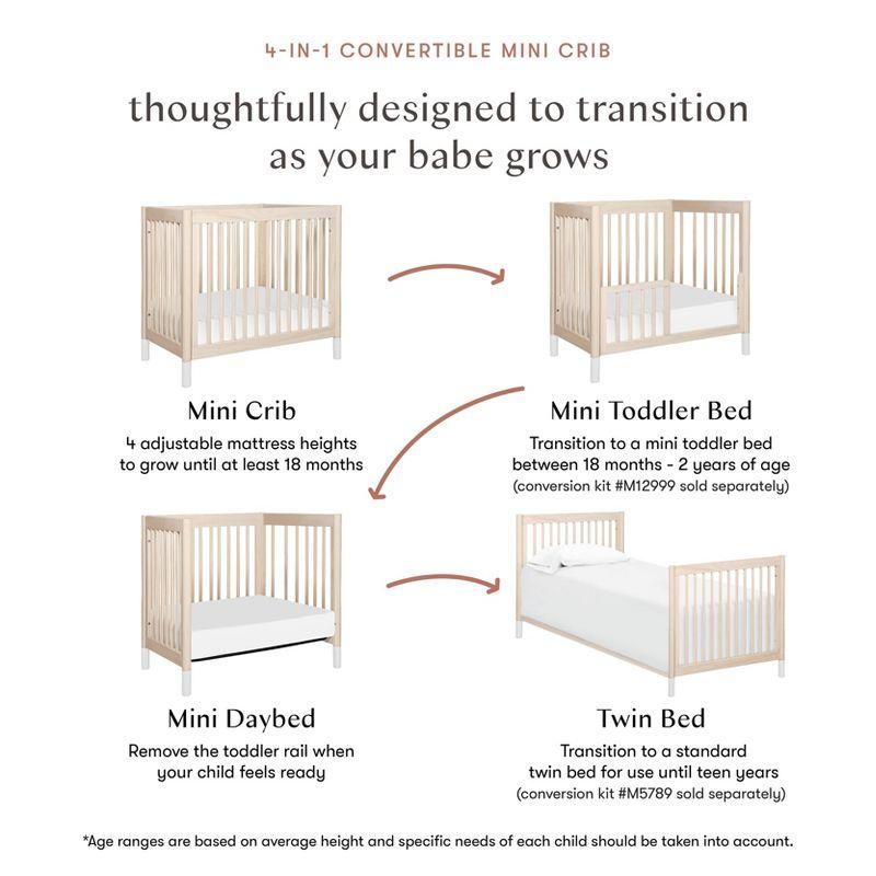 Gelato 4-in-1 Mini Convertible Crib