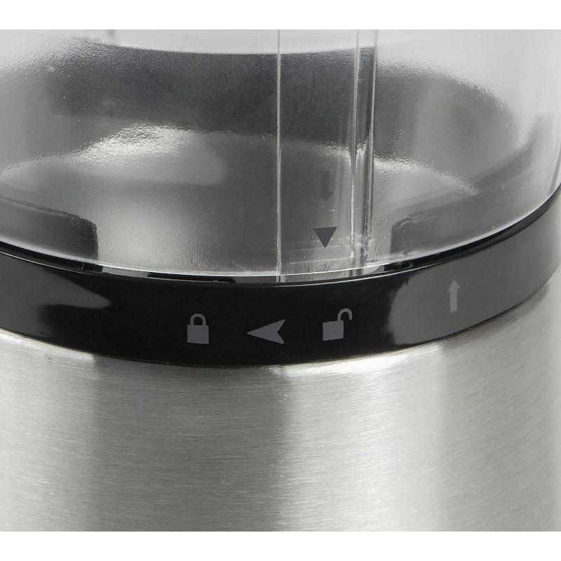 HomeCraft Stainless Steel Electric Blade Coffee Grinder