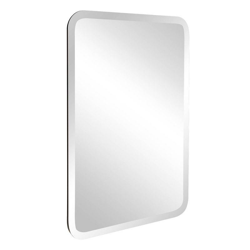 Howard Elliott 30"x22" Rectangular Frameless Beveled Wall Mirror