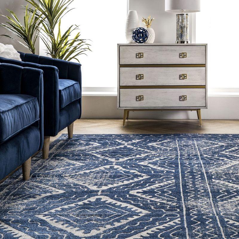 Nuloom Spencer Aztec Trellis Indoor Area Rug