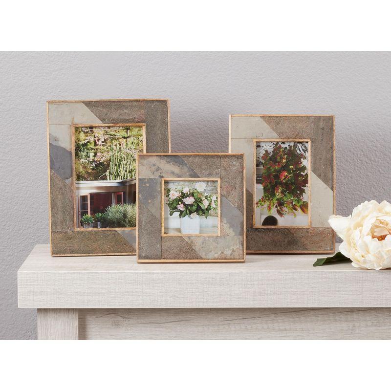 Saro Ardoise Collection Wood Picture Frame