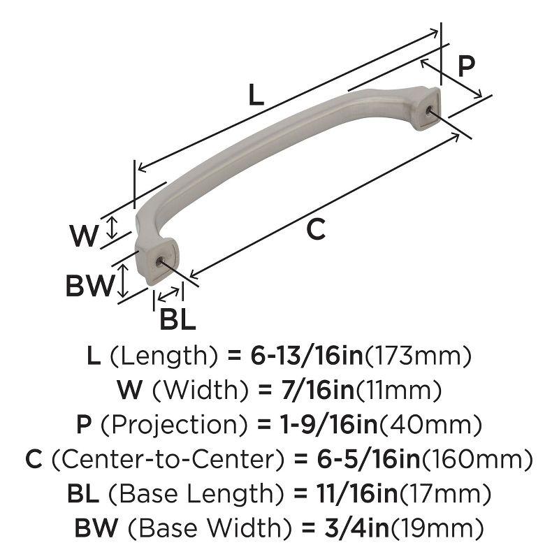 Amerock Satin Nickel Cabinet Door and Drawer Pull