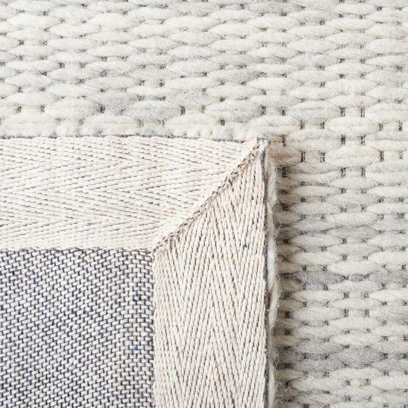 Marbella MRB311 Hand Woven Indoor Area Rug - Light Grey - 5'x8' - Safavieh