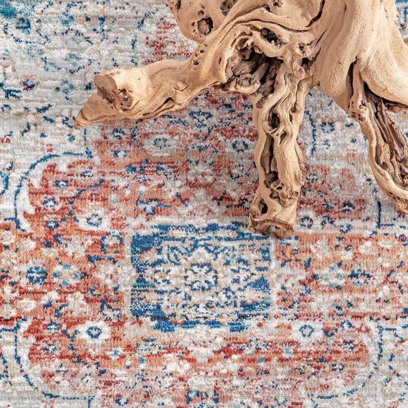 Nuloom Corinne Herati Medallion Indoor Area Rug