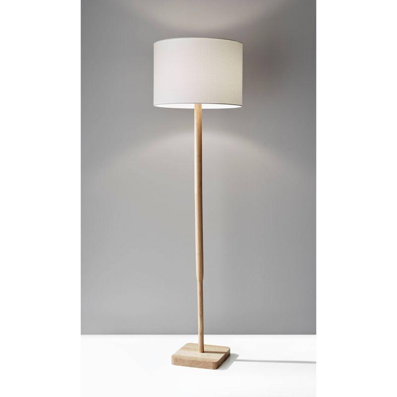 Morton Wood Floor Lamp (49")