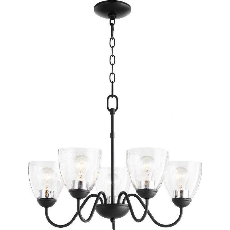 Quorum Lighting 5 - Light Chandelier in  Noir