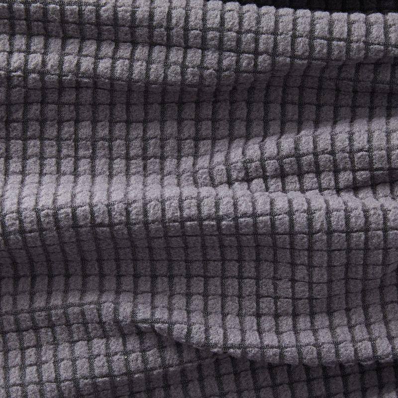 Juvale 2 Pack Stretch Outdoor Cushion Covers for Patio Furniture and Sofas, Reversible (Medium, Grey)