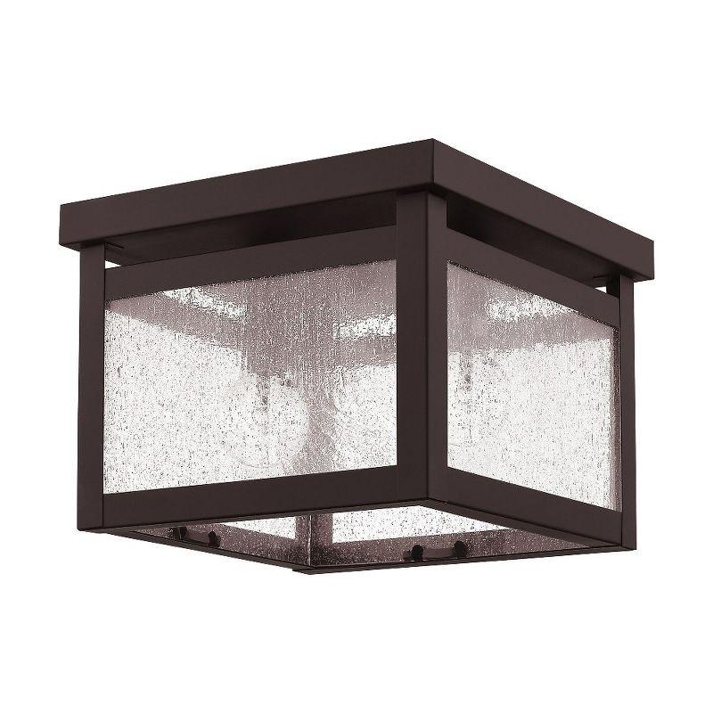 Livex Lighting Milford 2 - Light Flush Mount in  Bronze