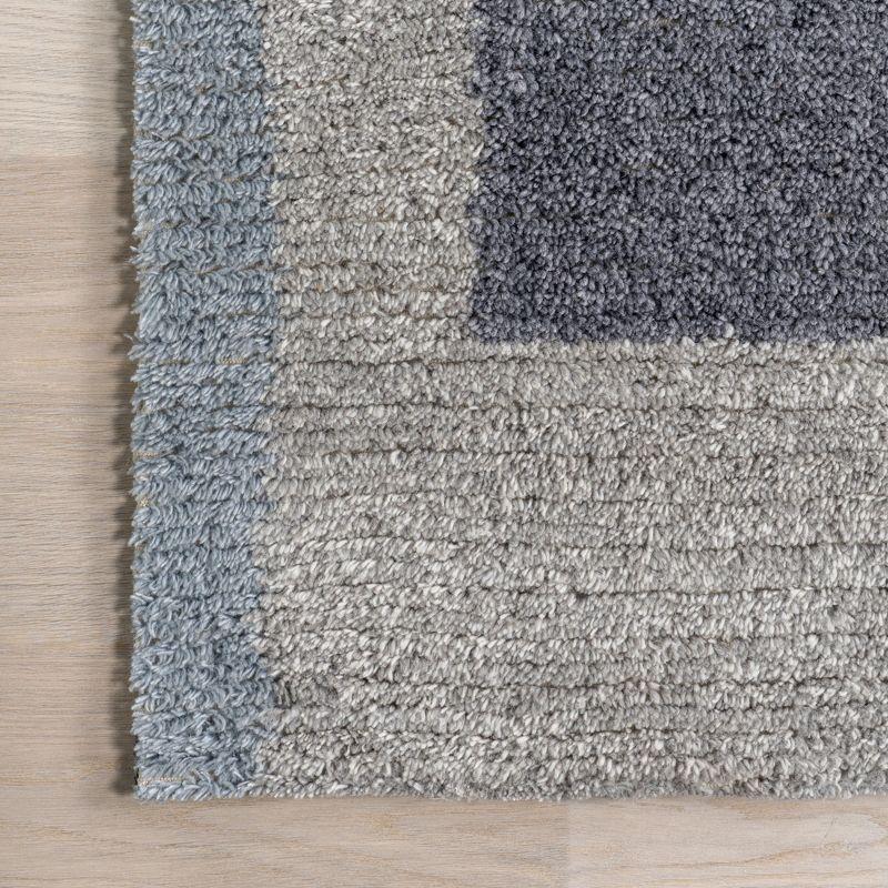 Emily Henderson x Rugs USA - Eugene Colorblocked Wool Indoor Area Rug