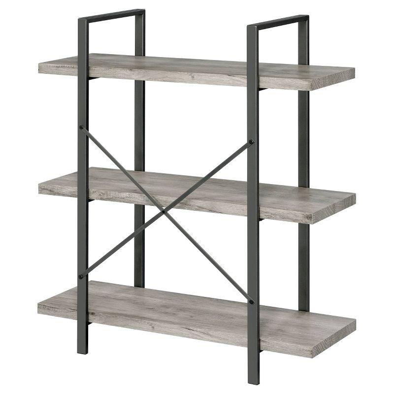 40" Cole 3 Shelf Bookcase with Frame - Coaster