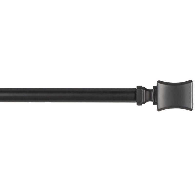Amalgamated Textiles Adjustable Single Curtain Rod