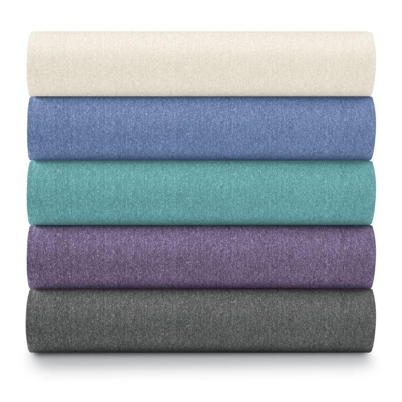 Ella Jayne Soft Heather Jersey Knit Sheet Set, 3-pc, TwinXL, Green