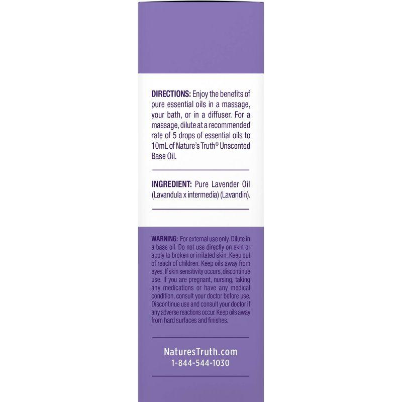 Nature's Truth Lavender Aromatherapy Essential Oil - 0.51 fl oz