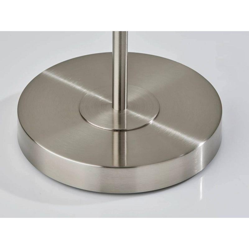 Adesso Vega Torchiere Steel (Includes LED Light Bulb): Modern Touch Sensor, ETL Listed, 1800 Lumens