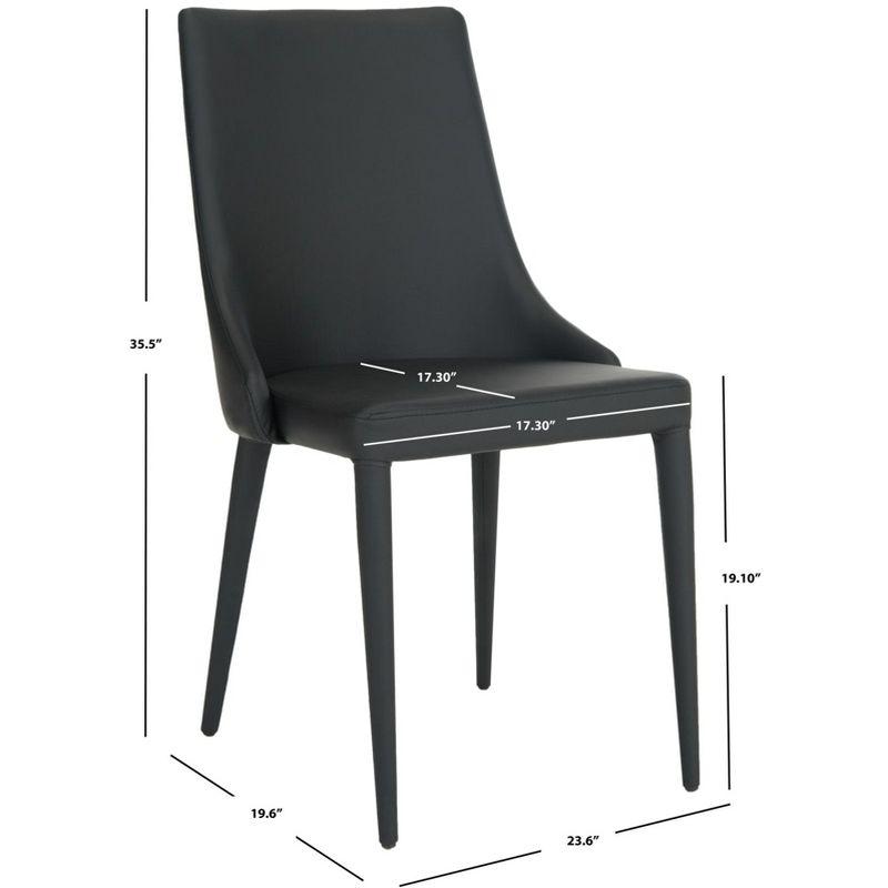 Wrought Studio™ Bohy 19.1'' H Faux Leather Upholstered Side Chair (Set of 2)