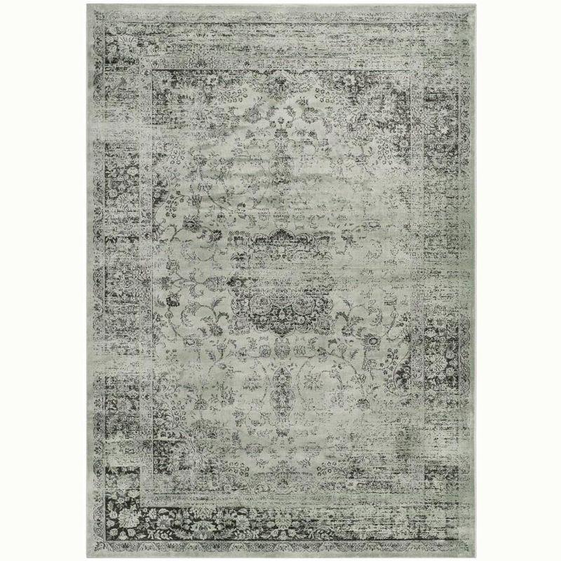 Vintage VTG113 Power Loomed Indoor Skid-Resistant Area Rug - Spruce - 4'x5'7" - Safavieh