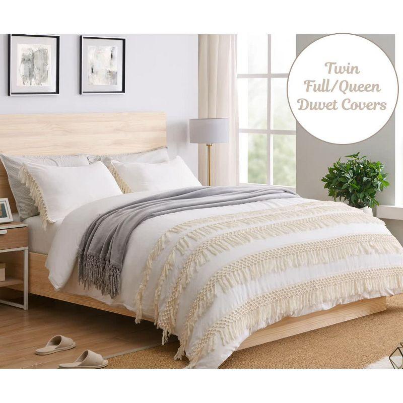 Sweet Jojo Designs Boho Fringe Macrame 14" Bed Skirt by Sweet Jojo Designs