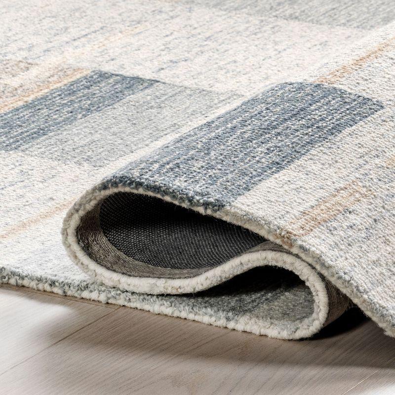 Nuloom Averill Modern Geometric Wool Indoor Area Rug