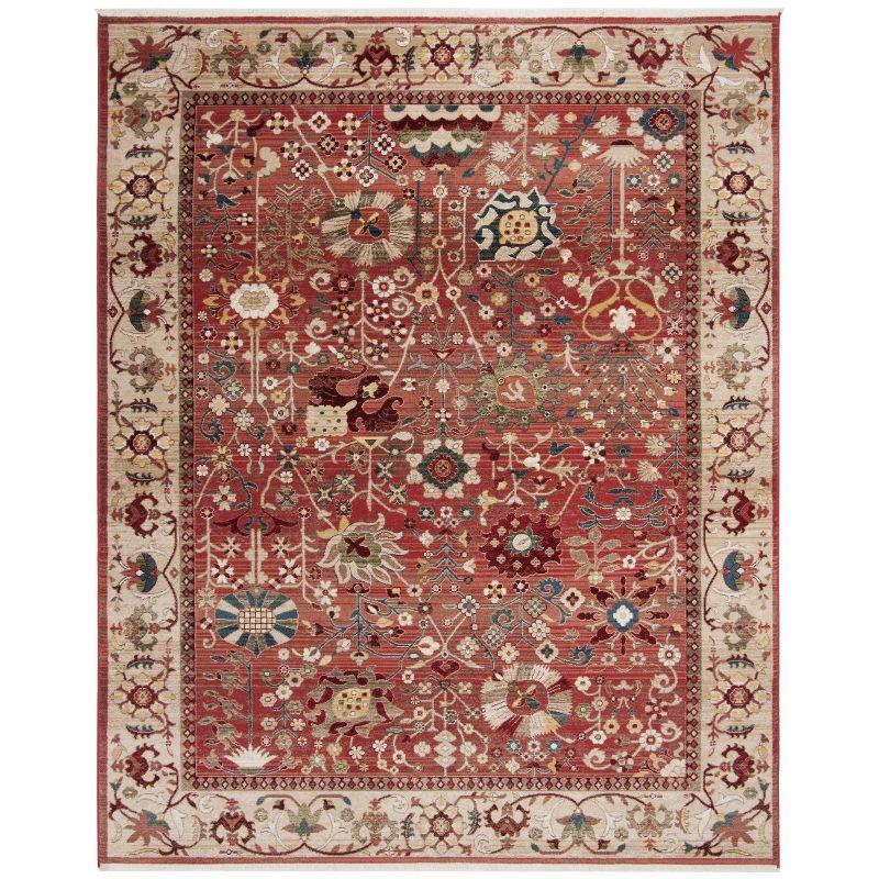 Kashan KSN303 Power Loomed Area Rug - Red/Beige - 8'x10' - Safavieh