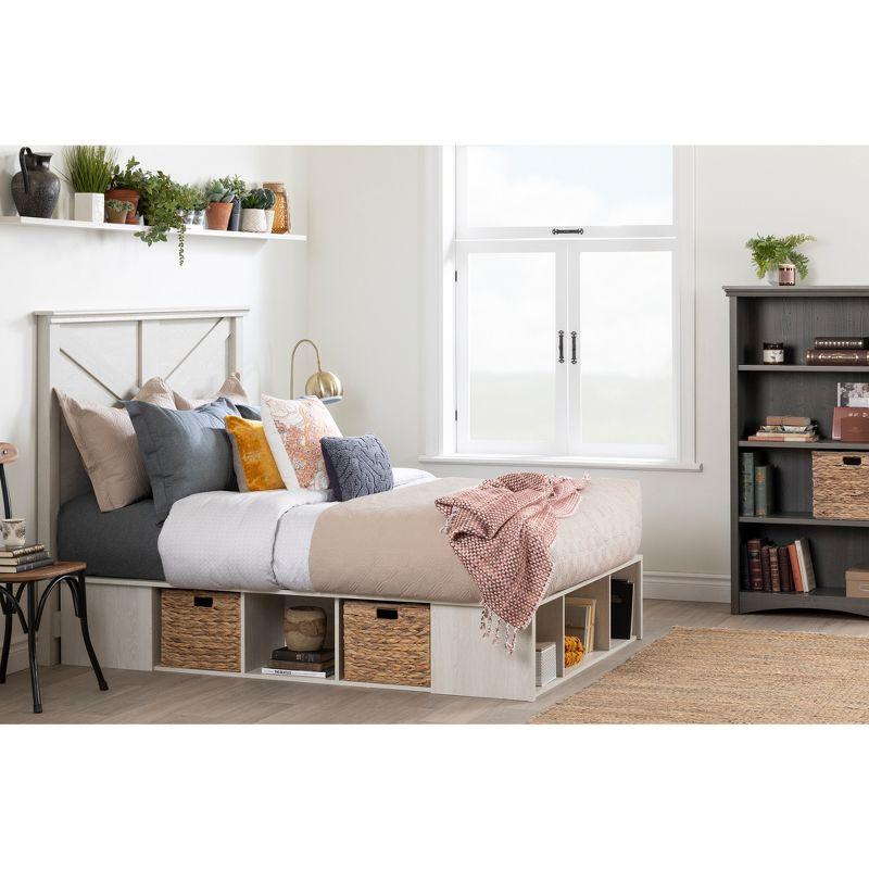 South Shore Lilak Storage Platform Bed