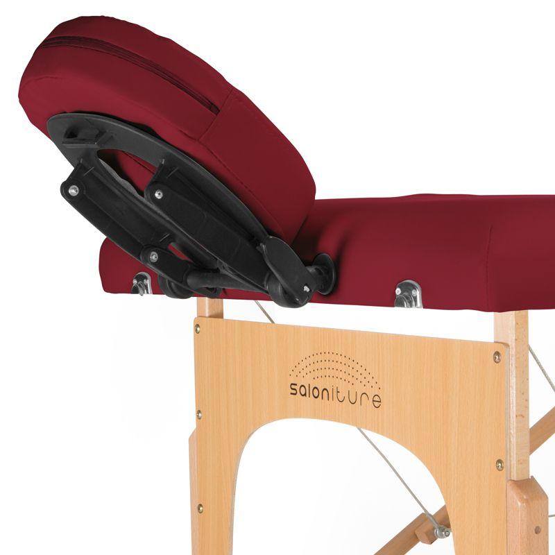 Saloniture Portable Professional Folding Massage Table with Carrying Case